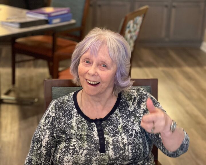 Dawn Cropped Thumbs up from Waterford Resident, Dawn.