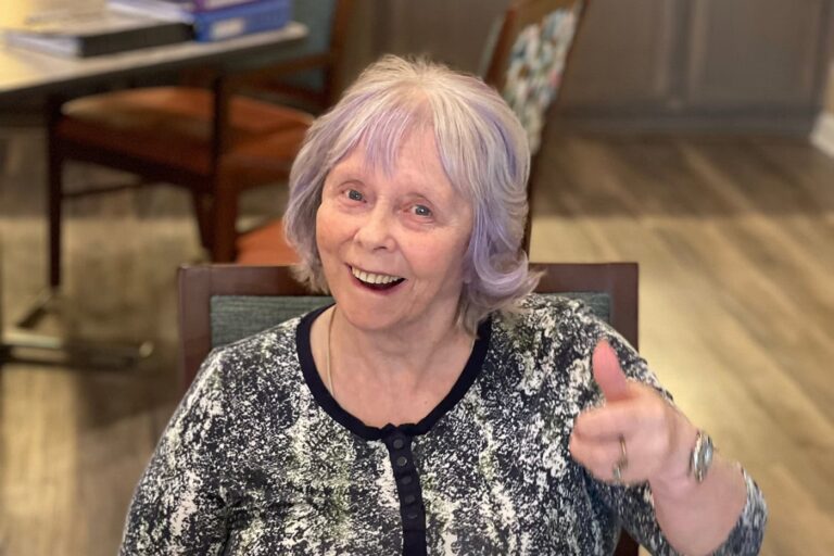 Thumbs up from Waterford Resident, Dawn.